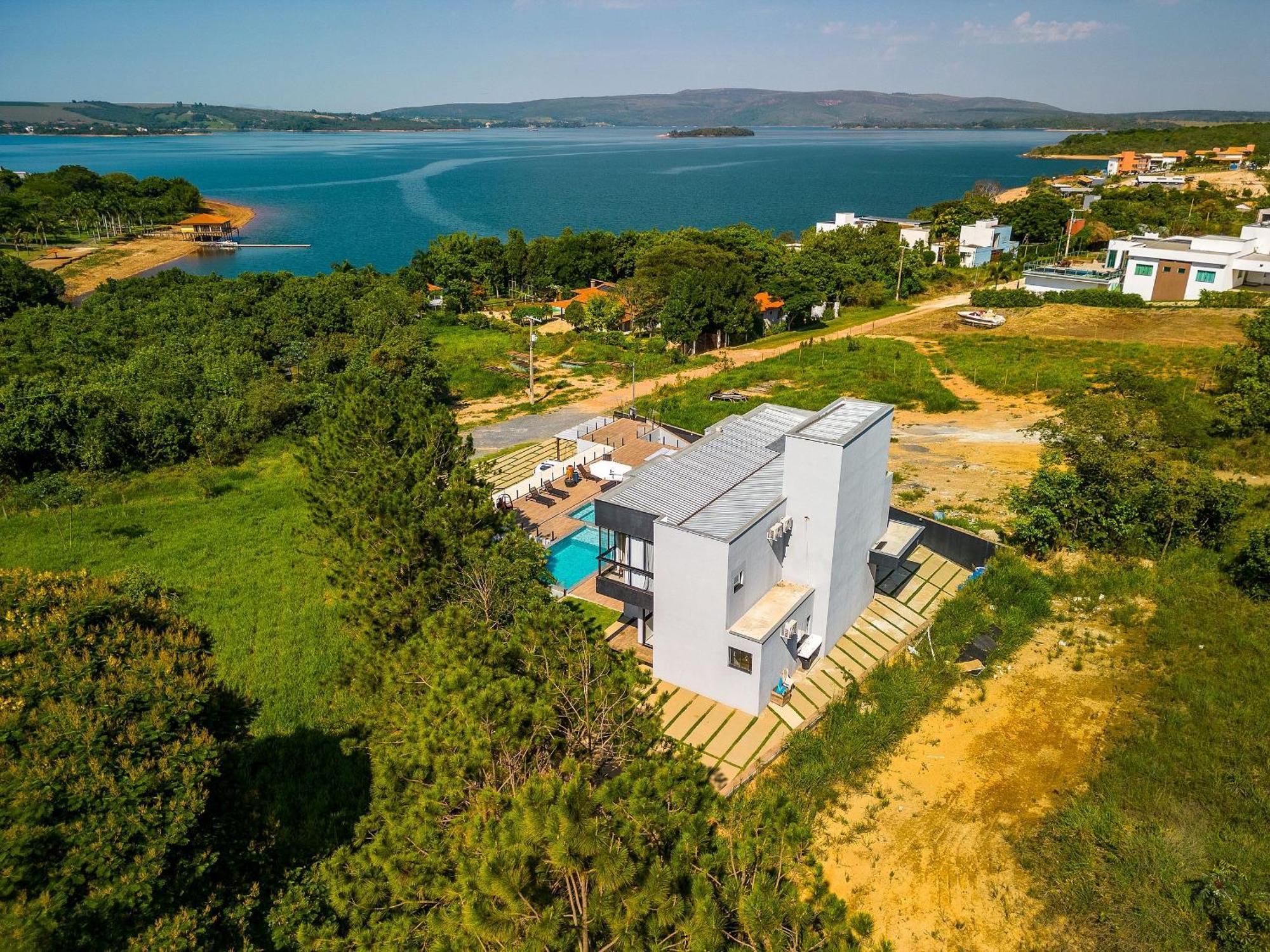 Pousada Com Piscina, Jacuzzi E Com Vista Em Capitolio - Casa Decore Buitenkant foto